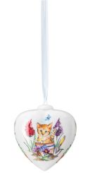 Hutschenreuther Porzellan-Herz Das Herz 2020 Kätzchen 