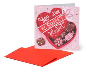 Legami Grußkarte klein Chocolate Box 