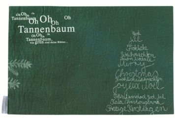 Räder Winterzeit Tischset Oh Tannen-baum 