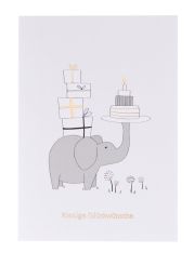 Räder Karte Glücksgeschichte Riesige Glückwünsche 