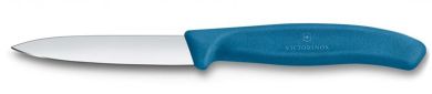 Victorinox Swiss Swiss Classic, Gemüsemesser, 8cm, Gerade, Mittelspitz, Blau 
