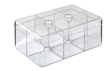 Mepal Teedose Rechteckig Klar 