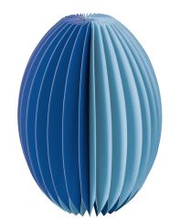 Remember Papiervase Yuki blue 