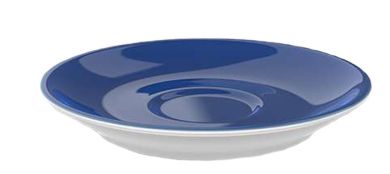 Dibbern Solid Color Kornblume Espresso Untertasse Classico 