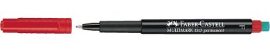 Faber-Castell Marker Multimark permanent F rot 
