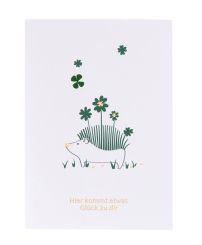 Räder Karte Glücksgeschichte Hier kommt etwas Glück zu dir 