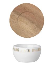 Räder P.e.t. Eierbecher mit Unterteller neutral 7x7x3 cm 