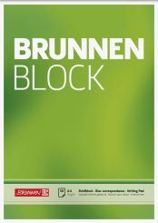 Brunnen Briefblock A4 70 g unliniert 