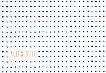 Räder Schwarzweiß Karte Alles Gute 