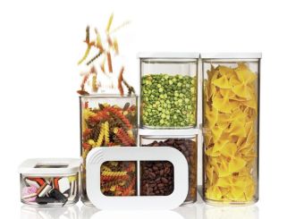 Mepal Vorratsdosen Modula Starterset 5-tlg. Weiß 