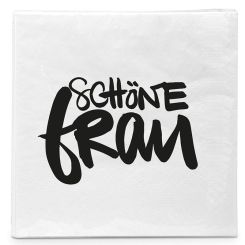 Paperproducts Design Servietten 25x25 cm Schöne Frau 
