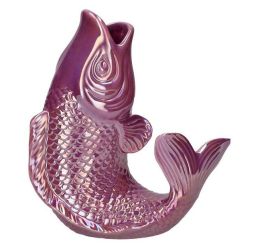 Gift Company Mamsell Koi Fisch Vase S rainbow violet 