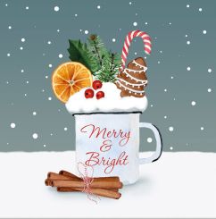 Paperproducts Servietten 25x25 cm Merry & Bright 