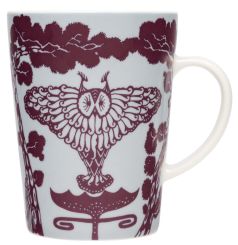 iittala Taika Uni cherry Becher mit Henkel 0,4L im GK 