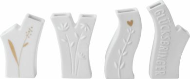 Räder Miniblumen Vasen set Glücksbringer 3x1,8x7cm 