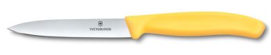 Victorinox Swiss Classic, Gemüsemesser, 10cm, Gerade, Mittelspitz, Gelb 
