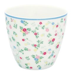 Greengate Becher Leona white 