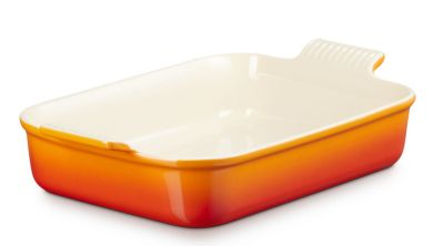 Le Creuset Auflaufform Tradition 32 cm Ofenrot 
