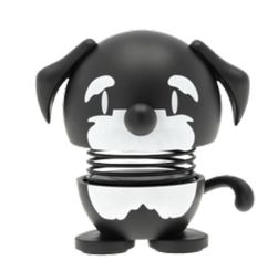 Hoptimist Schnauzer XS Black 