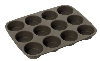 Lurch Flexiform American Muffins 12-fach braun 