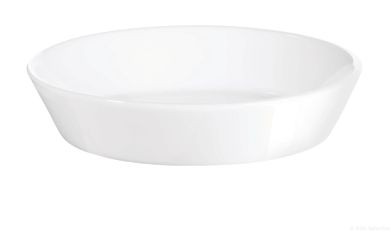 ASA Selection 250°C plus Poletto Aperitif Teller rund Ø 12 cm H 2,3 cm weiss glänzend 