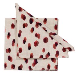 Pichler Serviette 40x40 cm Rico brick 100% CO 