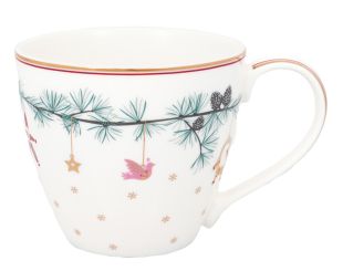 Greengate Henkelbecher Juana white 