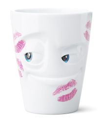 Fiftyeight Products Henkeltasse geküsst Movie Edition 350 ml 