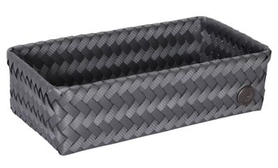 Handed By Basket rechteckig Fit Double Tiny dark grey 