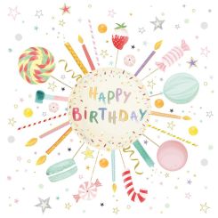 Paperproducts Servietten 33x33 cm Turnowsky B´day 