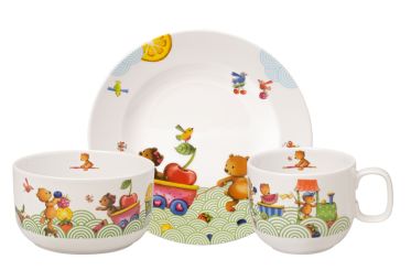 Villeroy & Boch Hungry As A Bear Set 3-tlg. Ef 26,5x13,5x24 cm 