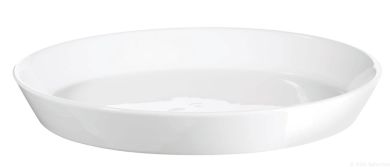 ASA Selection 250°C plus Poletto Servier Teller/ top rund Ø 20 cm weiss glänzend 
