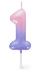 Legami Geburtstagskerze Pink - 1 