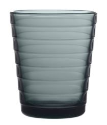 iittala Aino Aalto Glas 22 cl dunkelgrau 