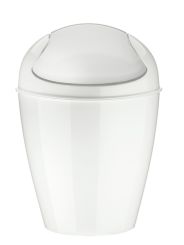 Koziol Schwingdeckeleimer 2l Del XS recycled white 