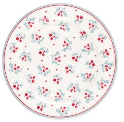 Greengate Teller klein 15 cm Belia white 