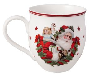 Villeroy & Boch Toy´s Delight Henkelbecher, Santa Claus 13,5x9,5x10 cm 