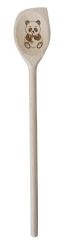 Hansi Kochlöffel spitz 30 cm Panda Buchenholz 