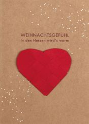 Räder Papierkunstkarte Weihnachtsgefühl 