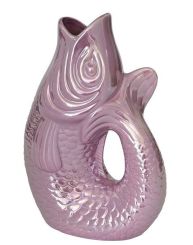 Gift Company Monsieur Carafon Fisch Vase L rainbow violett 2,7 L 