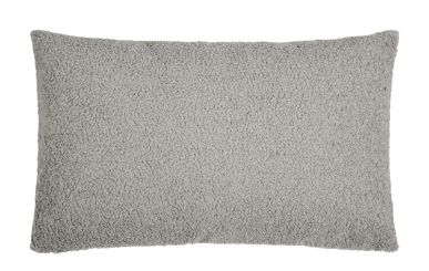 pad Kissenhülle 35x60 cm Boucle light grey 100% Polyester 