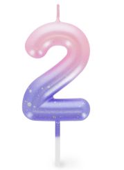 Legami Geburtstagskerze Pink - 2 