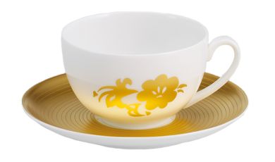 Dibbern Pure Gold Untertasse 0,2 L/ 0,25 L 