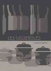 Garnier-Thiebaut Geschirrtuch Les Casseroles Charbon 50x70 Cm 100% Baumwolle 