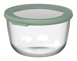 Mepal Glas Multischüssel Cirqula Rund 1000 ml Nordic Sage 