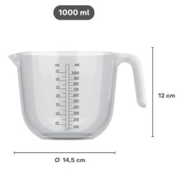Mepal Messbecher Chef It 1000 ml Klar 