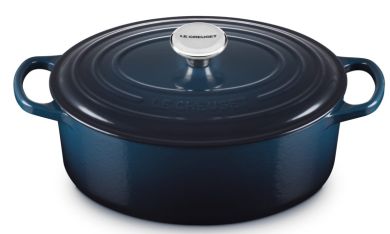 Le Creuset Bräter oval Signature 29 cm Nuit 
