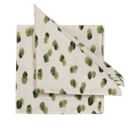 Pichler Serviette 40x40 cm Rico oliv 100% CO 