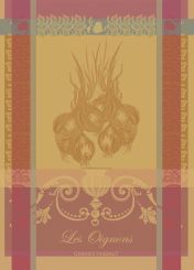 Garnier-Thiebaut Geschirrtuch Les Oignons Ambre 56x78 Cm 100% Gekämmte Baumwolle 