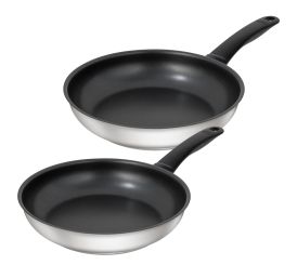 Kuhn Rikon Classic Bratpfannen Set beschichtet 24/28 cm 